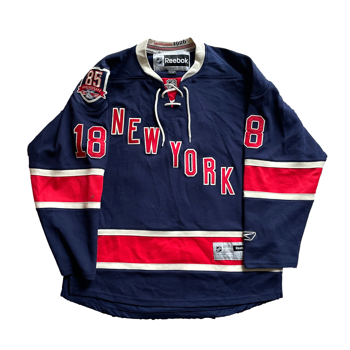 New york rangers heritage jersey hot sale