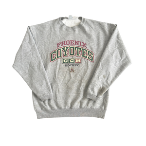 Vintage Phoenix Coyotes NHL Hockey Sweatshirt (L)