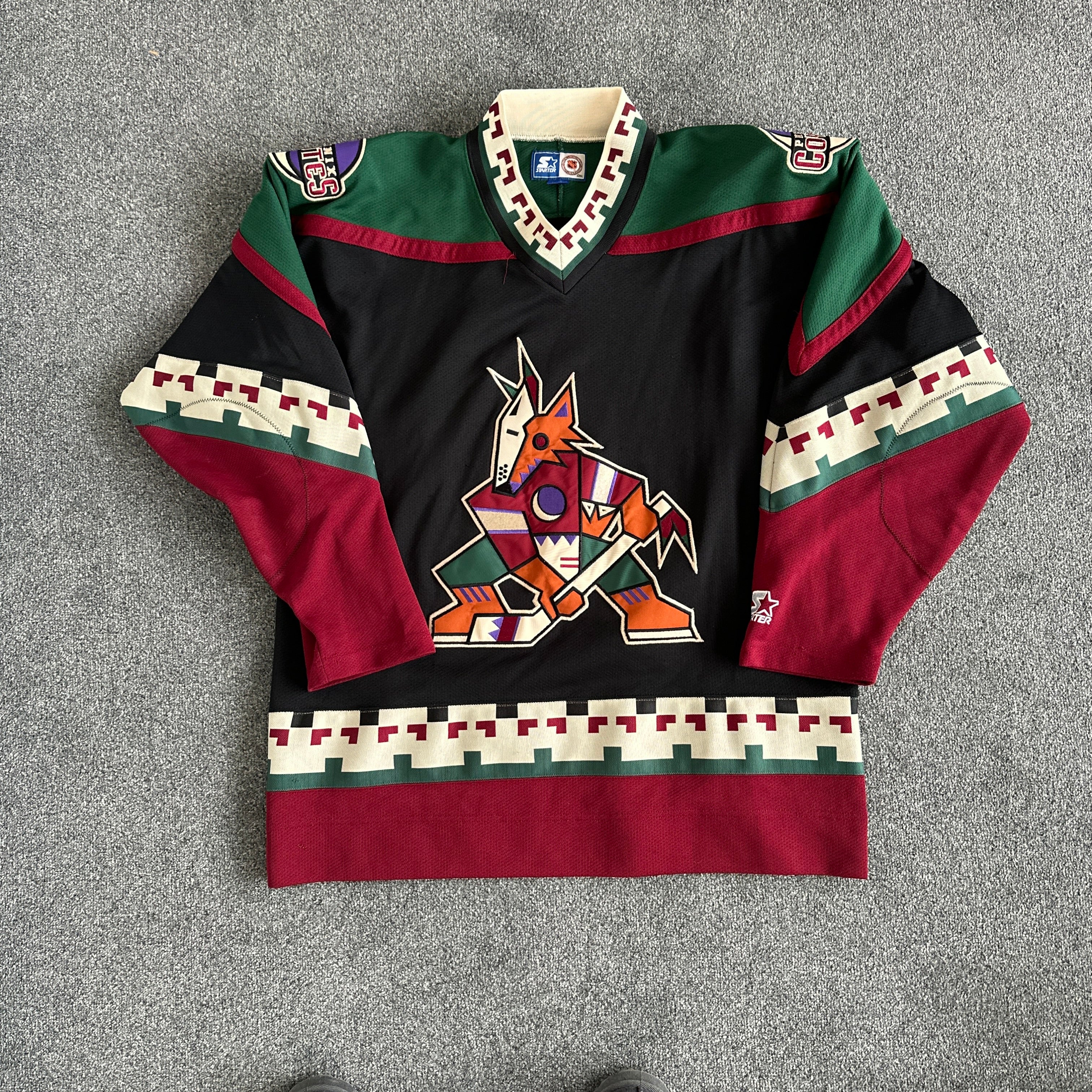 Vintage Phoenix Coyotes NHL Hockey Jersey (L)