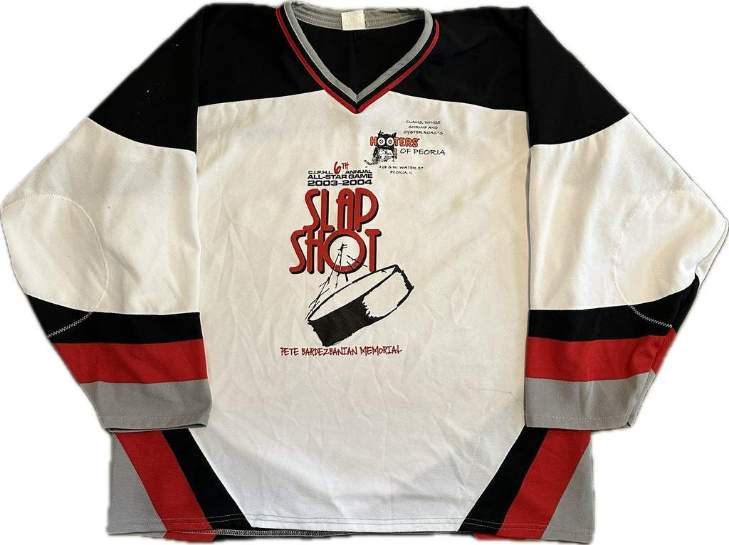 Vintage Slapshot Hooters Hockey Jersey (XL