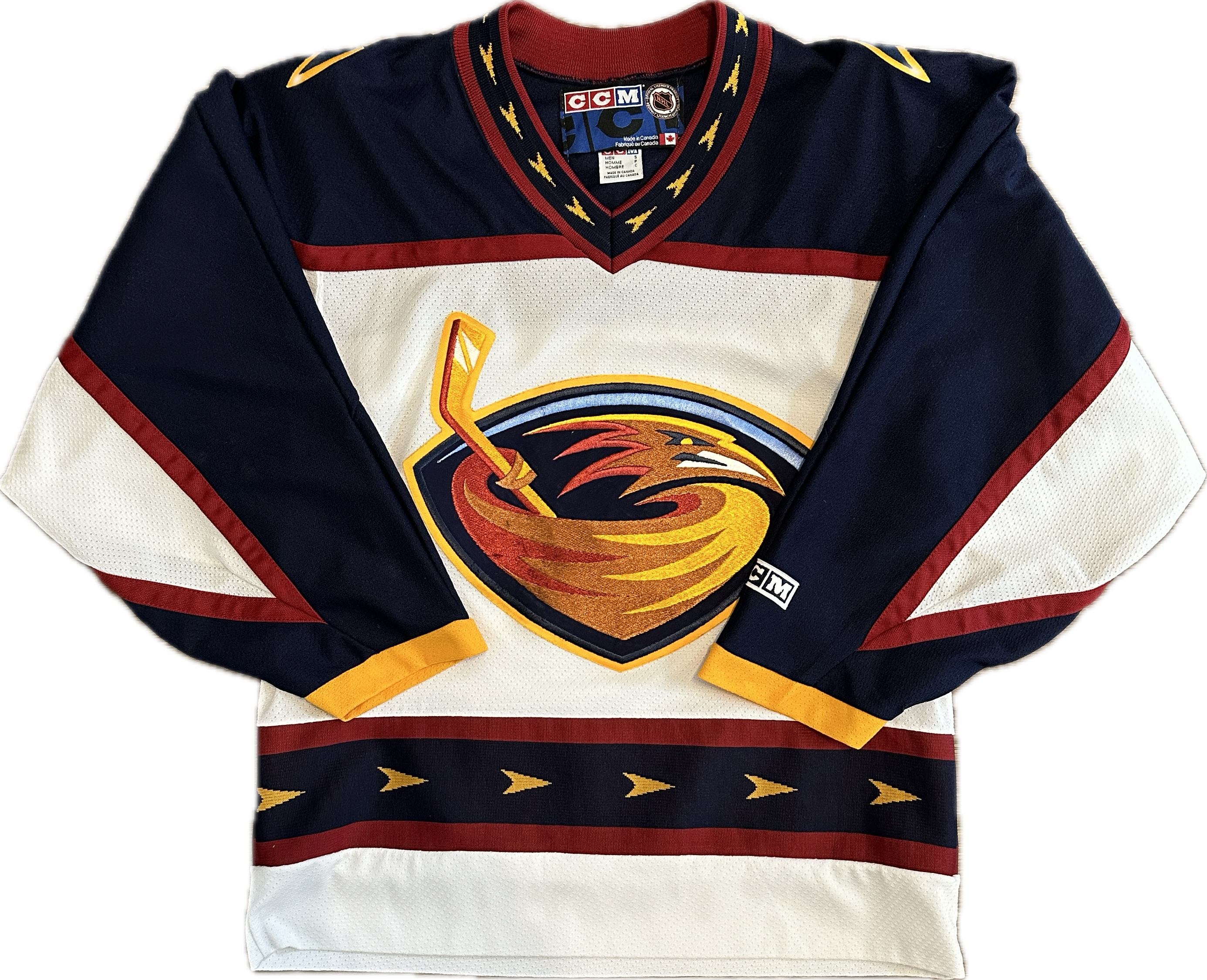 Vintage Atlanta Thrashers NHL Hockey Jersey (S)