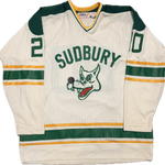 Vintage 1970s Sudbury Wolves Hockey Jersey (M)