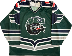 Vintage Houston Aeros IHL Hockey Jersey (L)