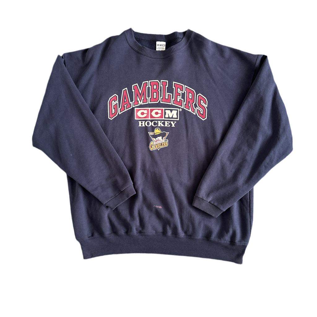 Vintage Green Bay Gamblers Hockey Sweatshirt (XL)