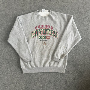 Vintage Phoenix Coyotes NHL Hockey Sweatshirt (L)