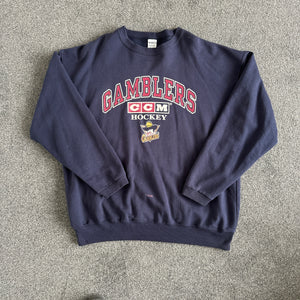 Vintage Green Bay Gamblers Hockey Sweatshirt (XL)