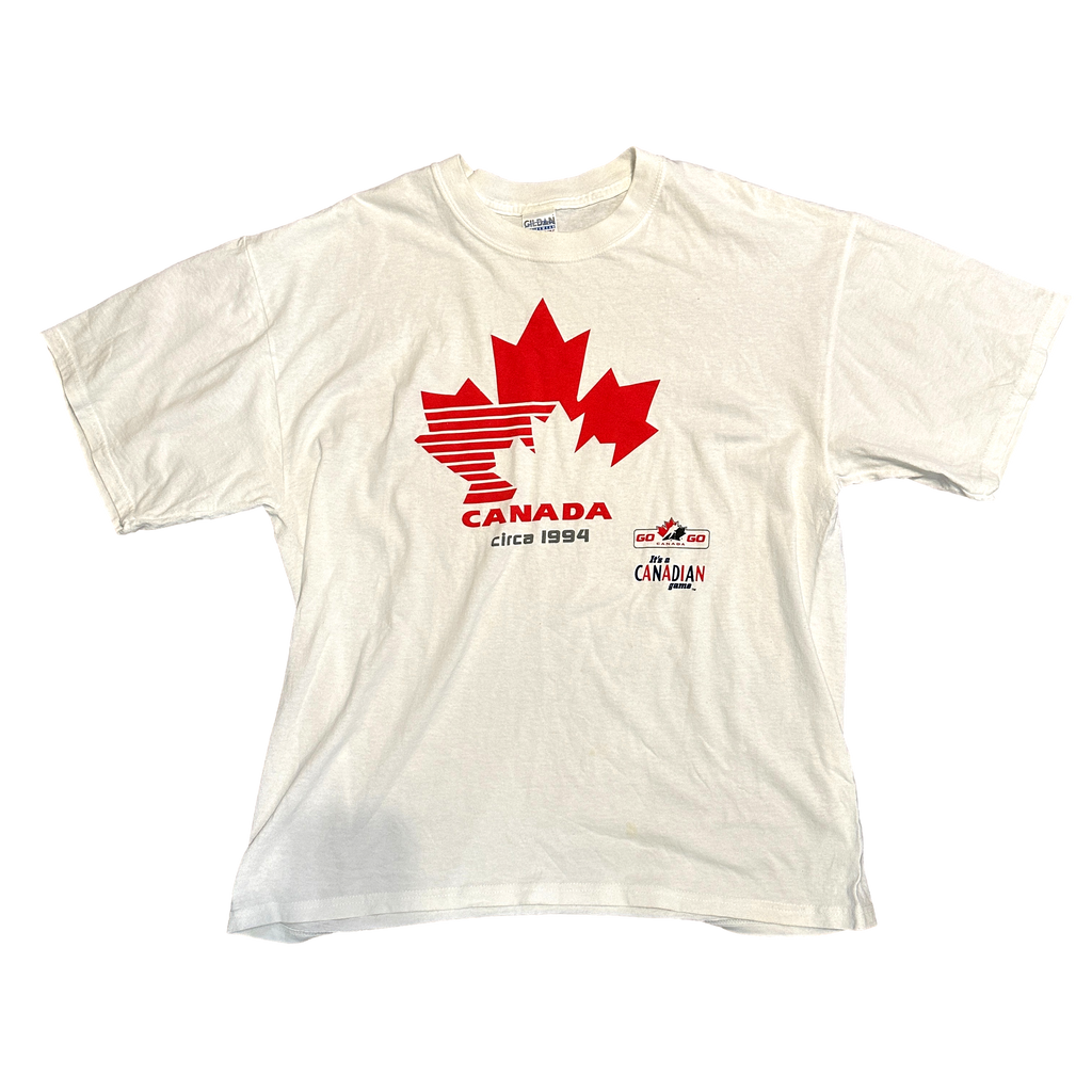 Vintage Canada IIHF Hockey T Shirt (XL)