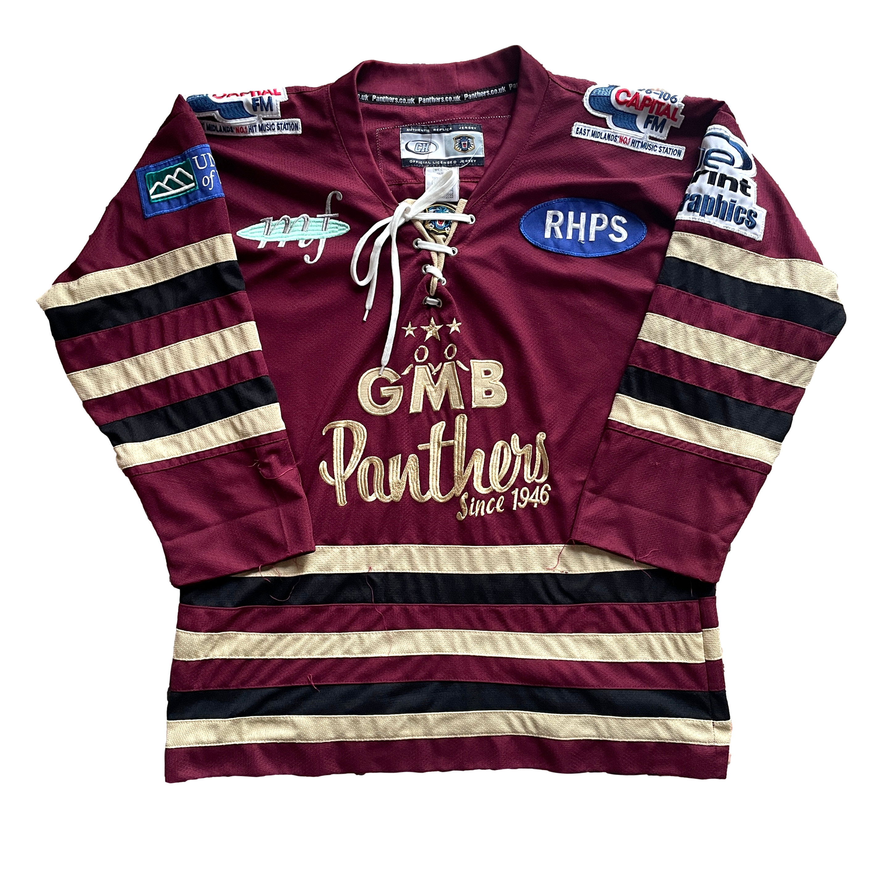 Nottingham Panthers EIHL Hockey Jersey (M) – Slapshot Vintage