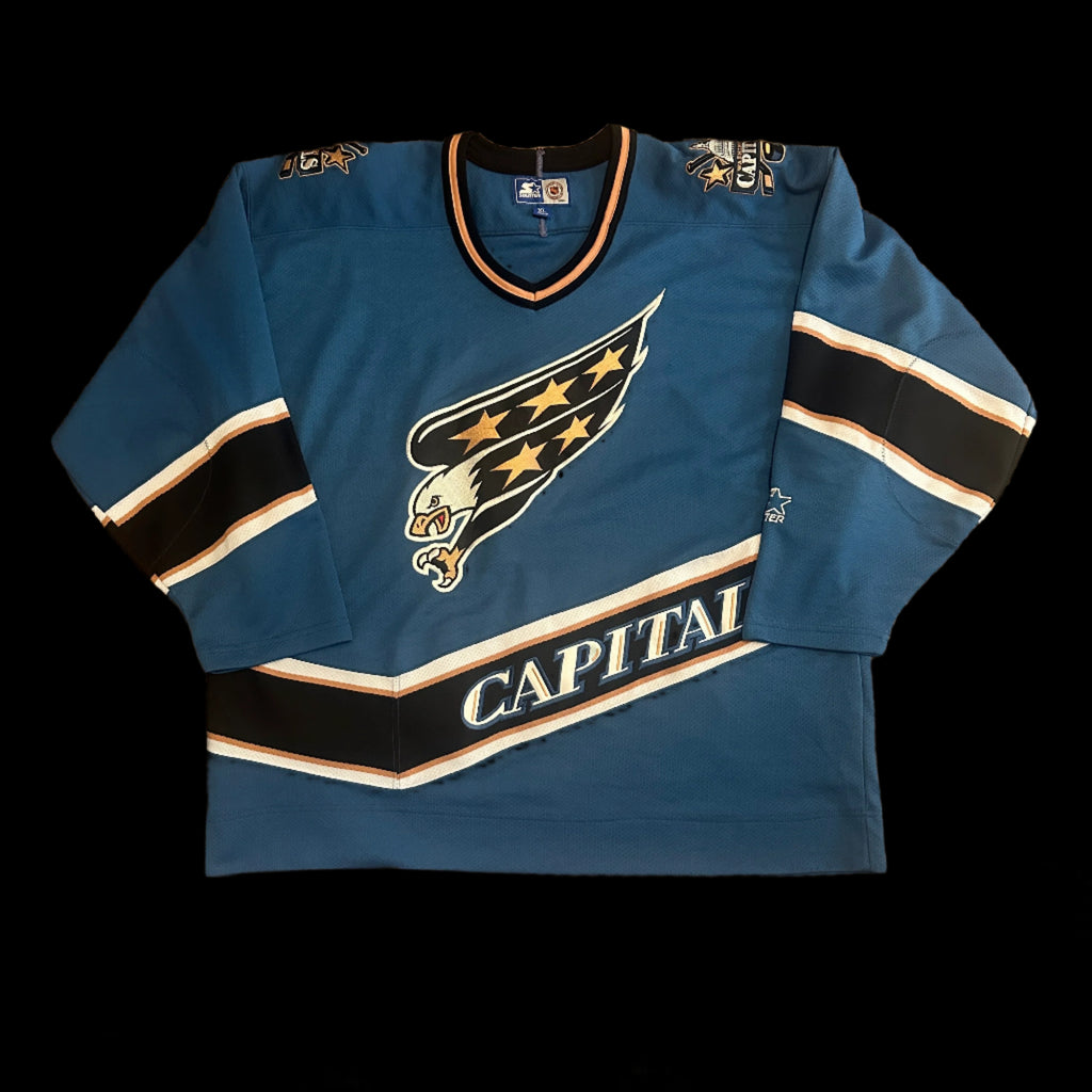 Vintage Washington Capitals NHL Hockey Jersey (XL)