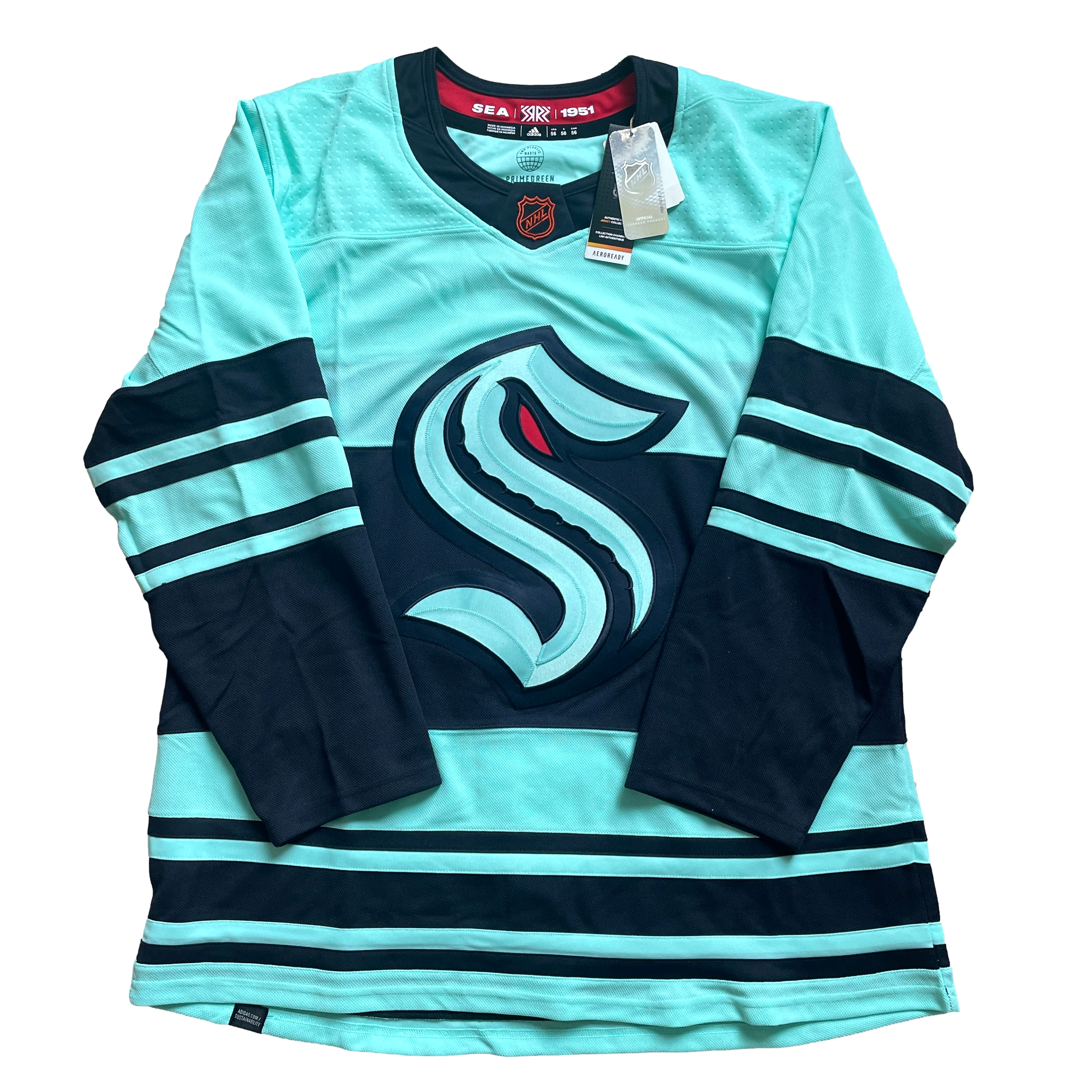 Seattle Kraken NHL Hockey Jersey (56)