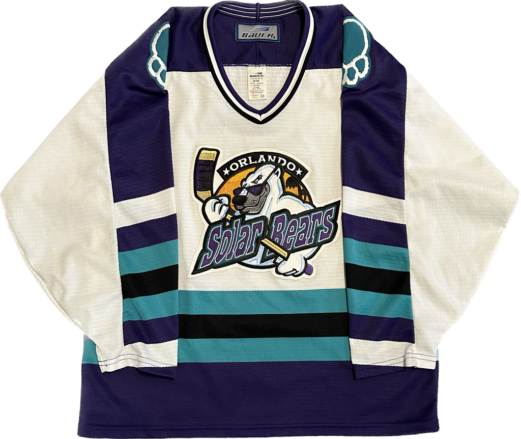 Vintage Orlando Solar Bears ECHL Hockey Jersey (M)