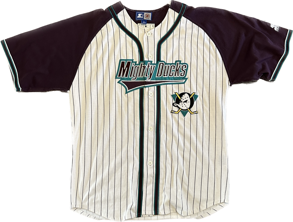 Anaheim ducks discount baseball jersey