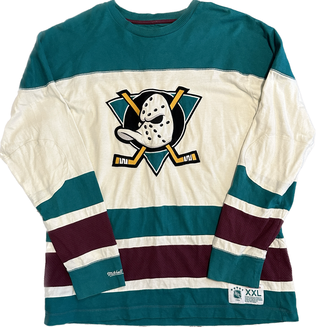 Anaheim Mighty Ducks Mitchell & Ness NHL Hockey Sweatshirt (XXL)