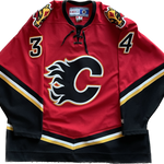 Vintage Calgary Flames NHL Hockey Jersey (XXL)