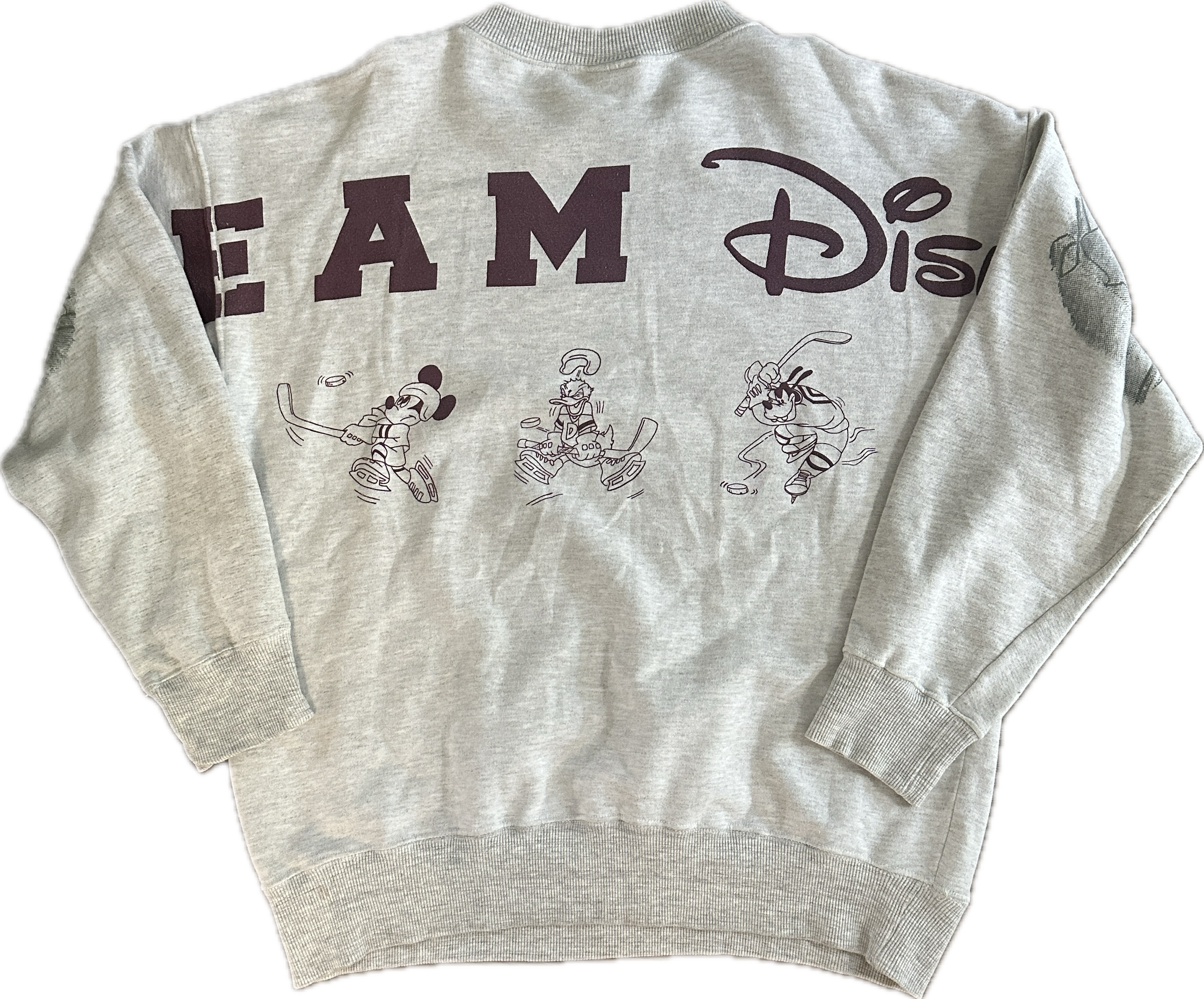 Vintage Disney Goofy Hockey Sweatshirt (L)