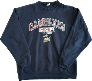 Vintage Green Bay Gamblers Hockey Sweatshirt (L)