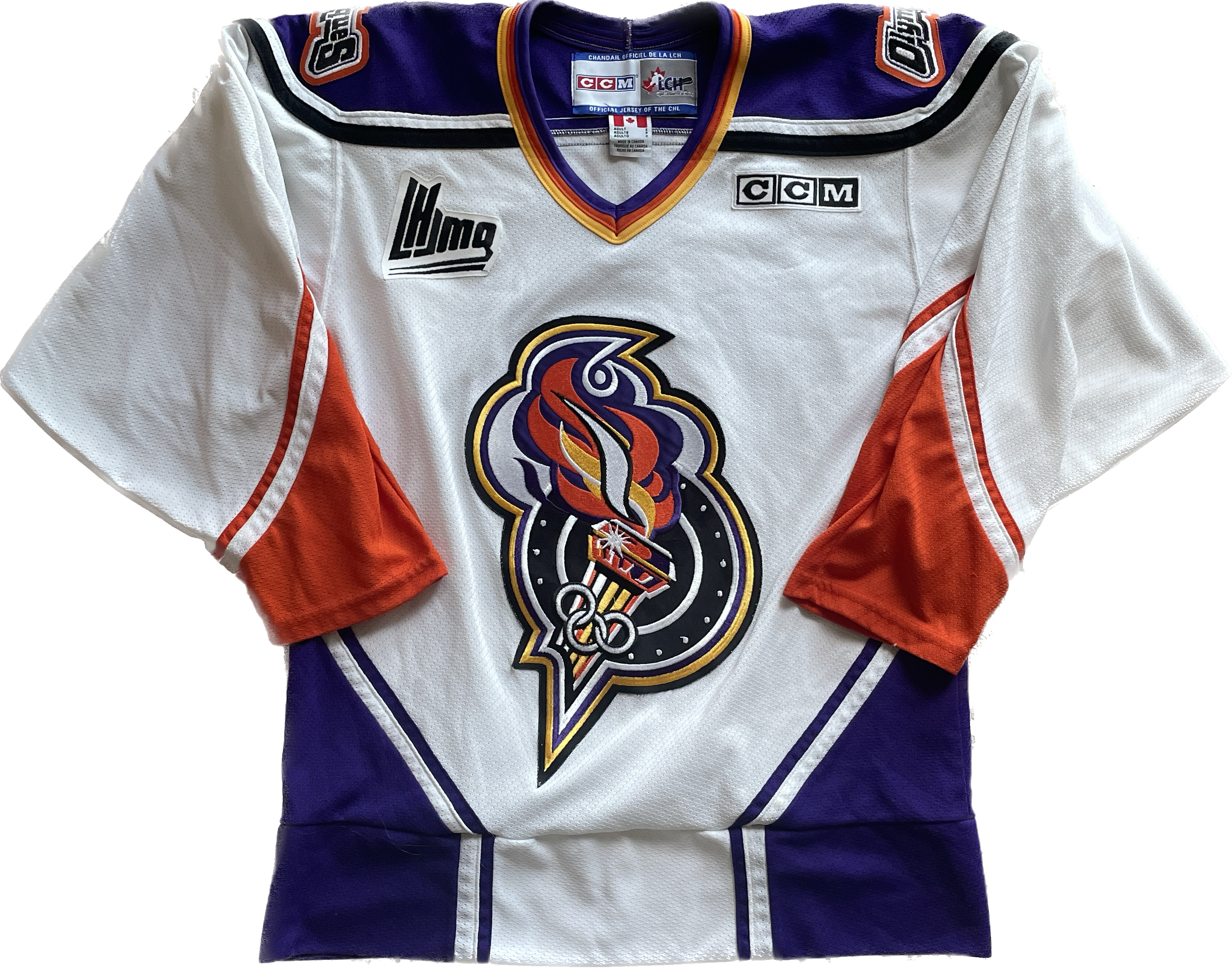 Maillot NÎMES Hockey Club Les Crocodiles porté n°2 shirt Maillot NÎMES Hockey Club Les Crocodiles porté n°2 shirt