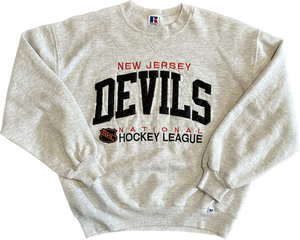 Vintage New Jersey Devils NHL Hockey Sweatshirt (M)