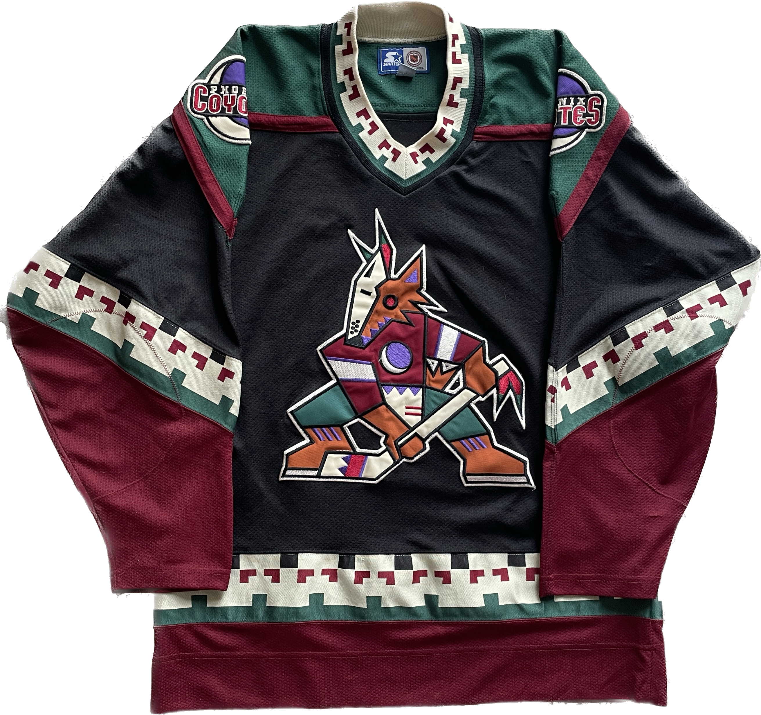 Phoenix Coyotes Starter NHL Hockey Vintage Jersey shirt size XL