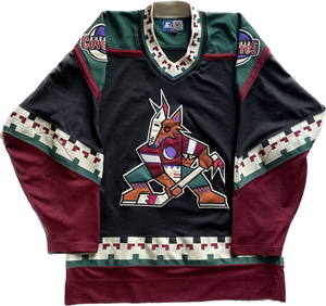 Vintage Phoenix Coyotes NHL Hockey Jersey M Slapshot Vintage