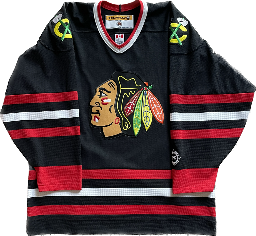 Vintage Chicago Blackhawks NHL Hockey Jersey (L)