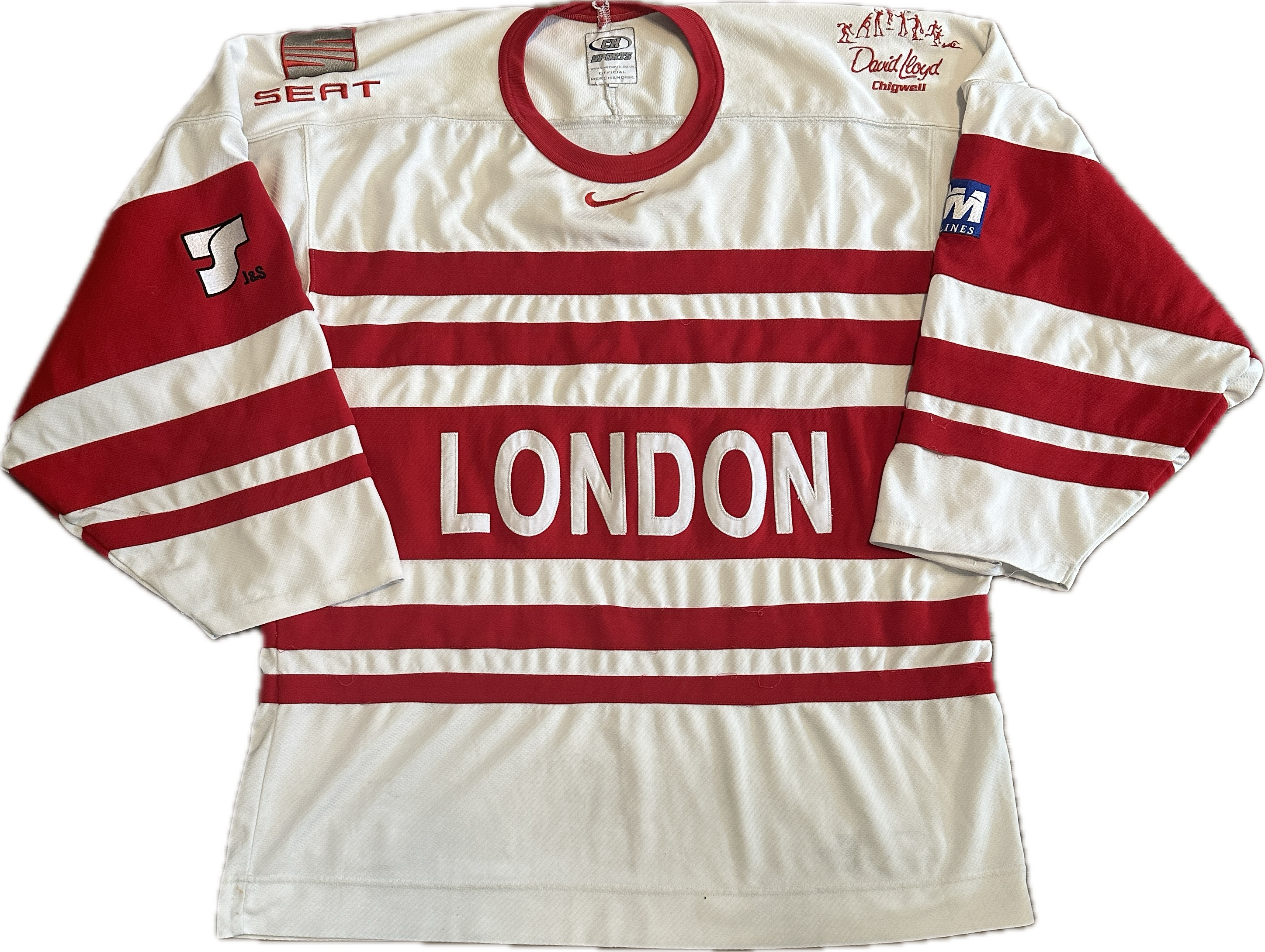 Vintage London Racers EIHL Hockey Jersey (XXL)