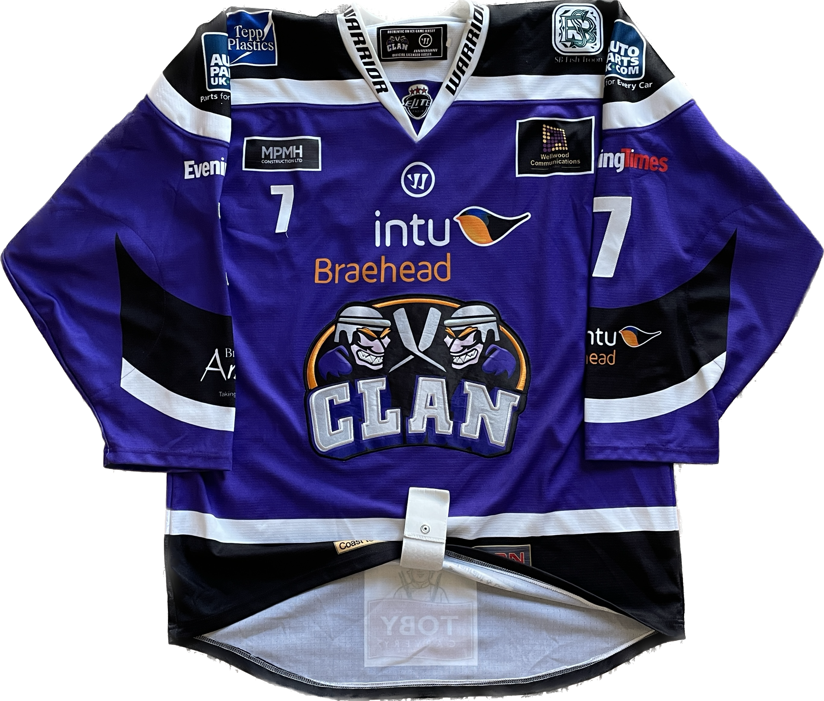 Glasgow Clan Authentic EIHL Hockey Jersey (L)