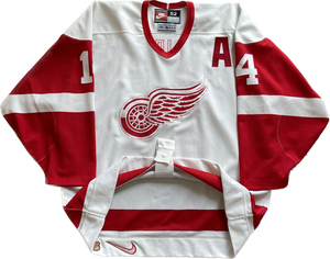 Vintage Nike Detroit Red Wings NHL Hockey Jersey (52)