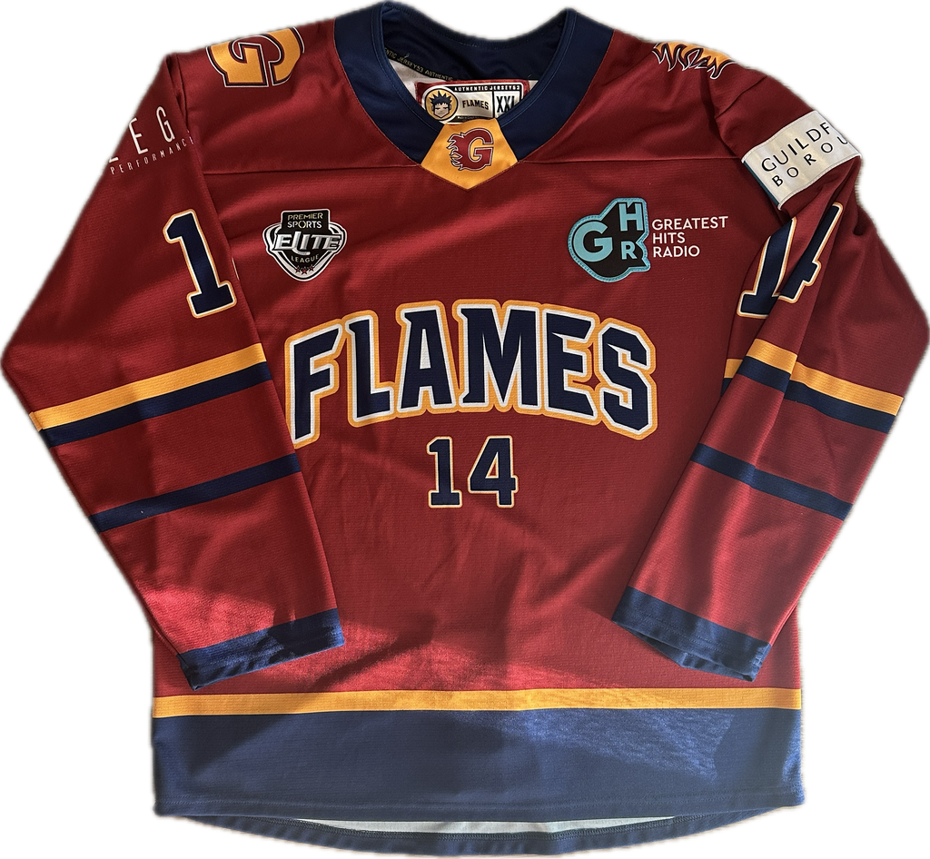 Guildford Flames EIHL Hockey Jersey (XXL)