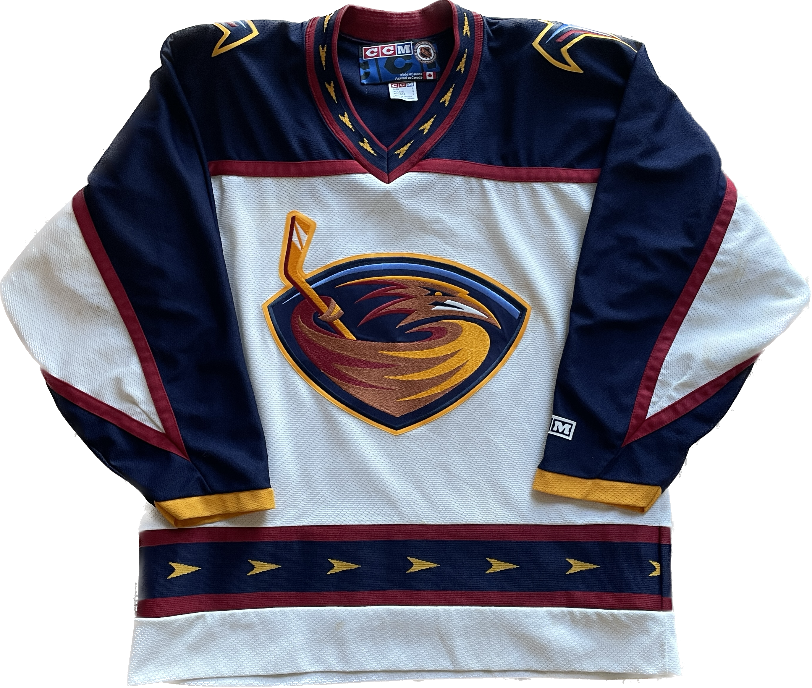 Atlanta thrashers cheap jersey medium