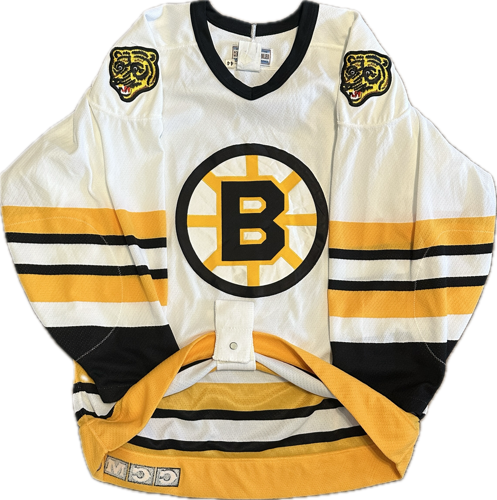 Vintage Boston Bruins On Ice Authentic NHL Hockey Jersey (44)