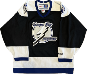 Vintage Tampa Bay Lightning NHL Hockey Jersey (L)