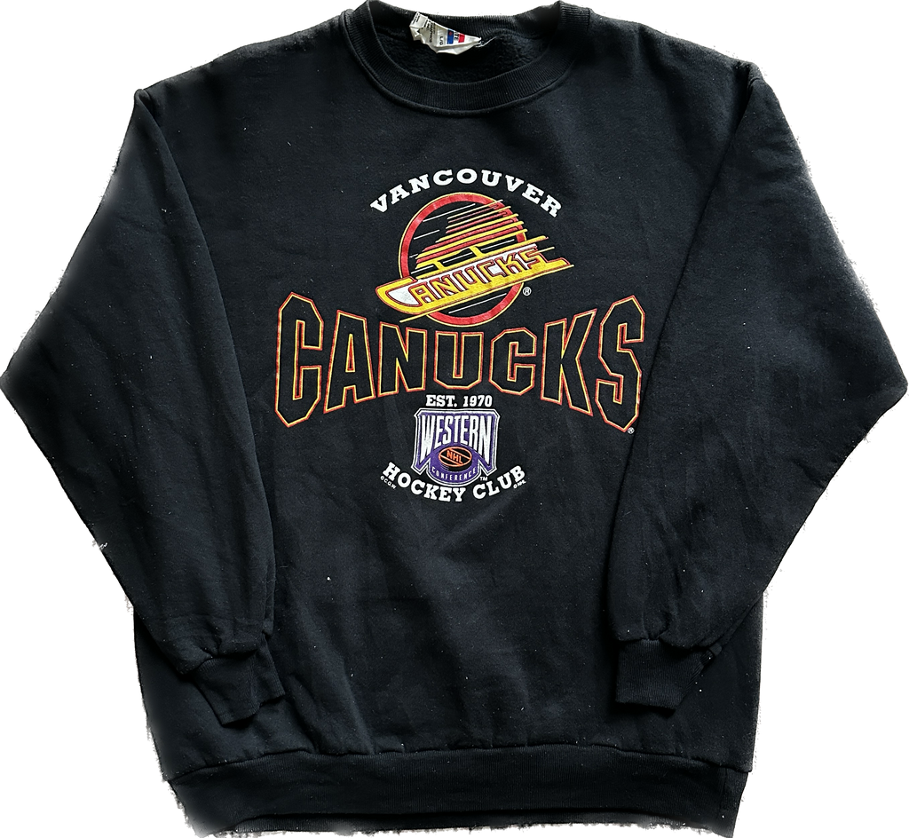 Vintage Vancouver Canucks NHL Hockey Sweatshirt (L)