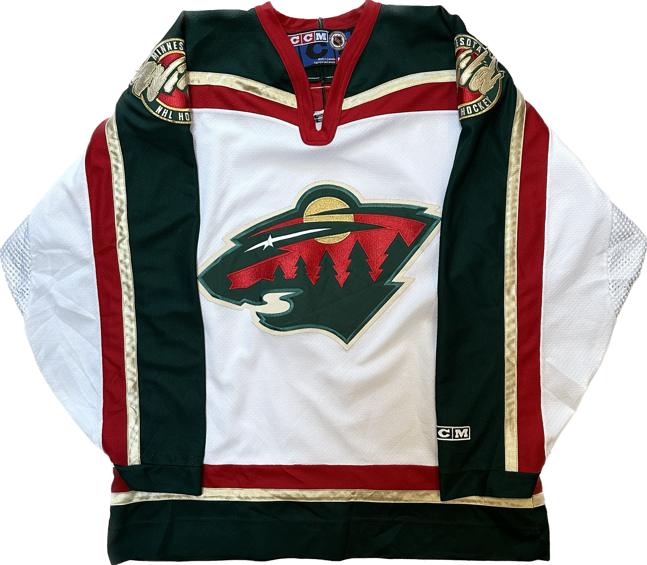 Vintage Minnesota Wild NHL Hockey Jersey (L)
