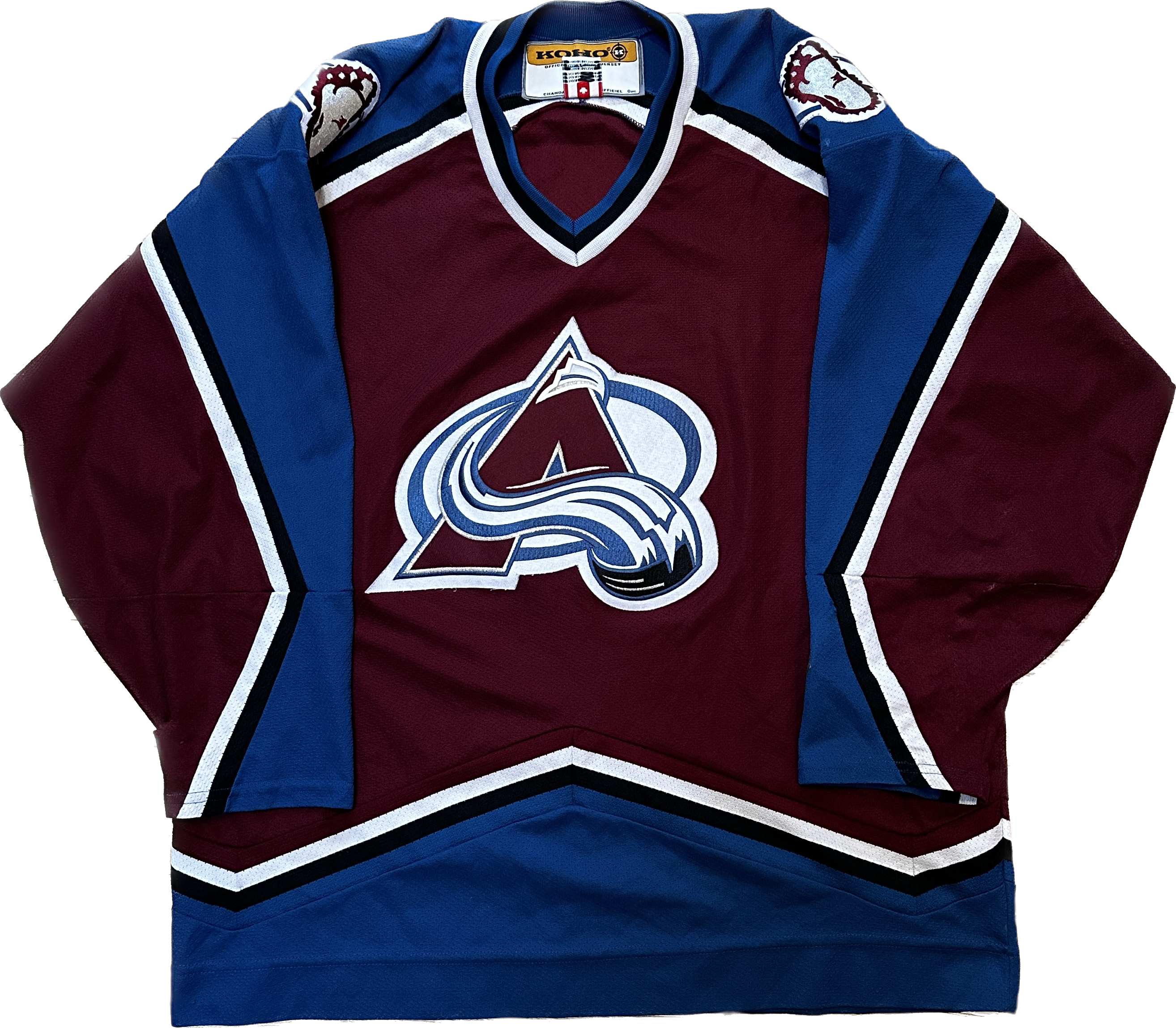 Vintage Colorado Avalanche NHL Hockey Jersey (XL)