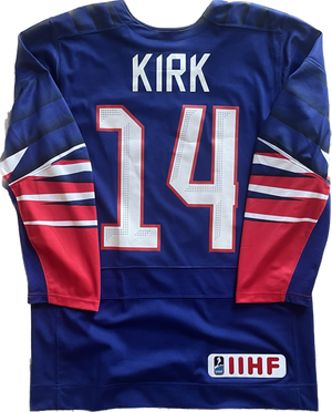 Great Britain IIHF Hockey Jersey M Slapshot Vintage