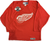 Vintage Detroit Red Wings NHL Hockey Training Jersey (M)