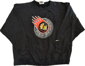 Vintage Chicago Blackhawks Street Hockey NHL Sweatshirt (XL)