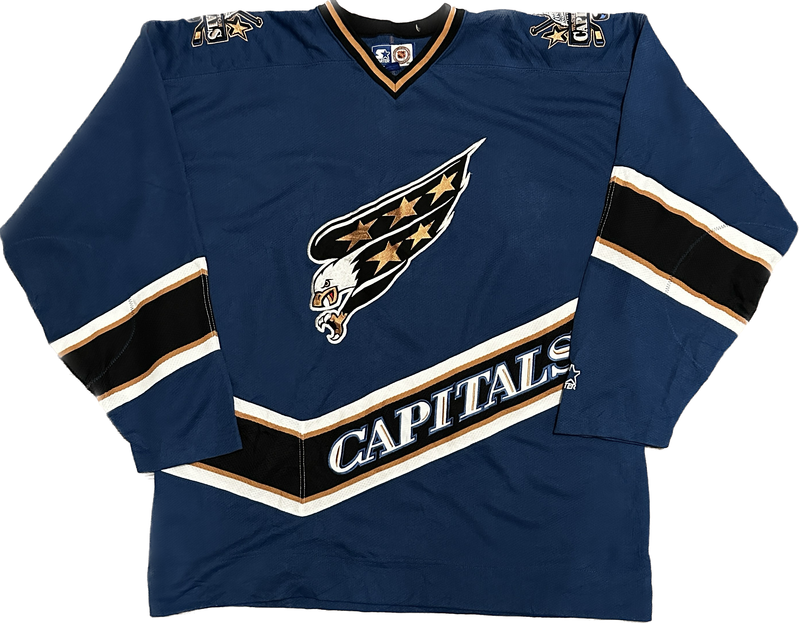 Vintage Washington Capitals NHL Hockey Jersey (XXL)