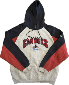 Vintage Vancouver Canucks NHL Hockey Hoodie (L)