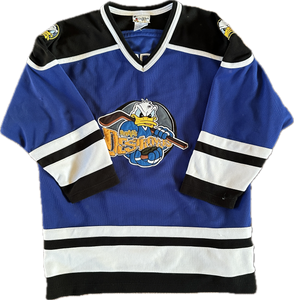Vintage Disney Donald Duck Hockey Jersey (M)