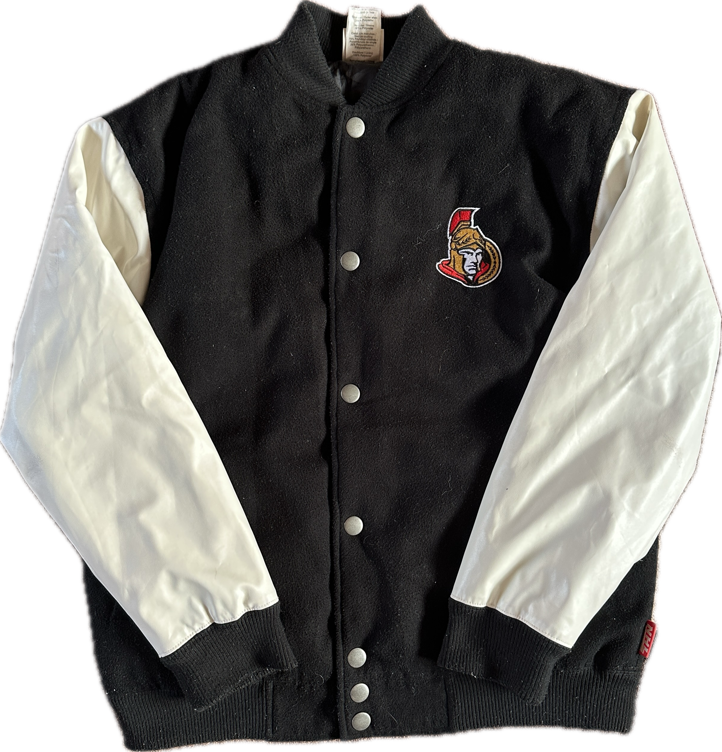 Vintage Ottawa Senators NHL Hockey Varsity Jacket (M)