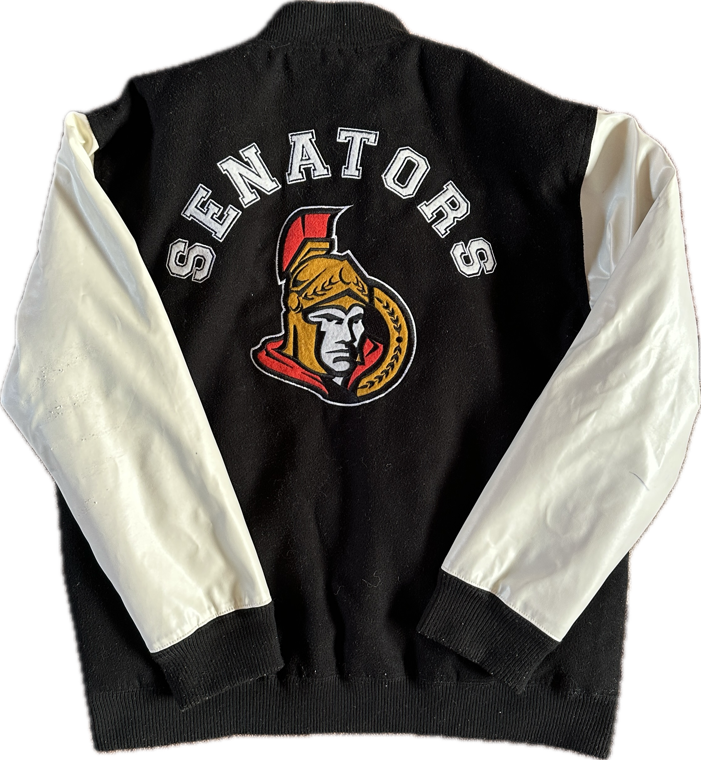 Vintage Ottawa Senators NHL Hockey Varsity Jacket (M)