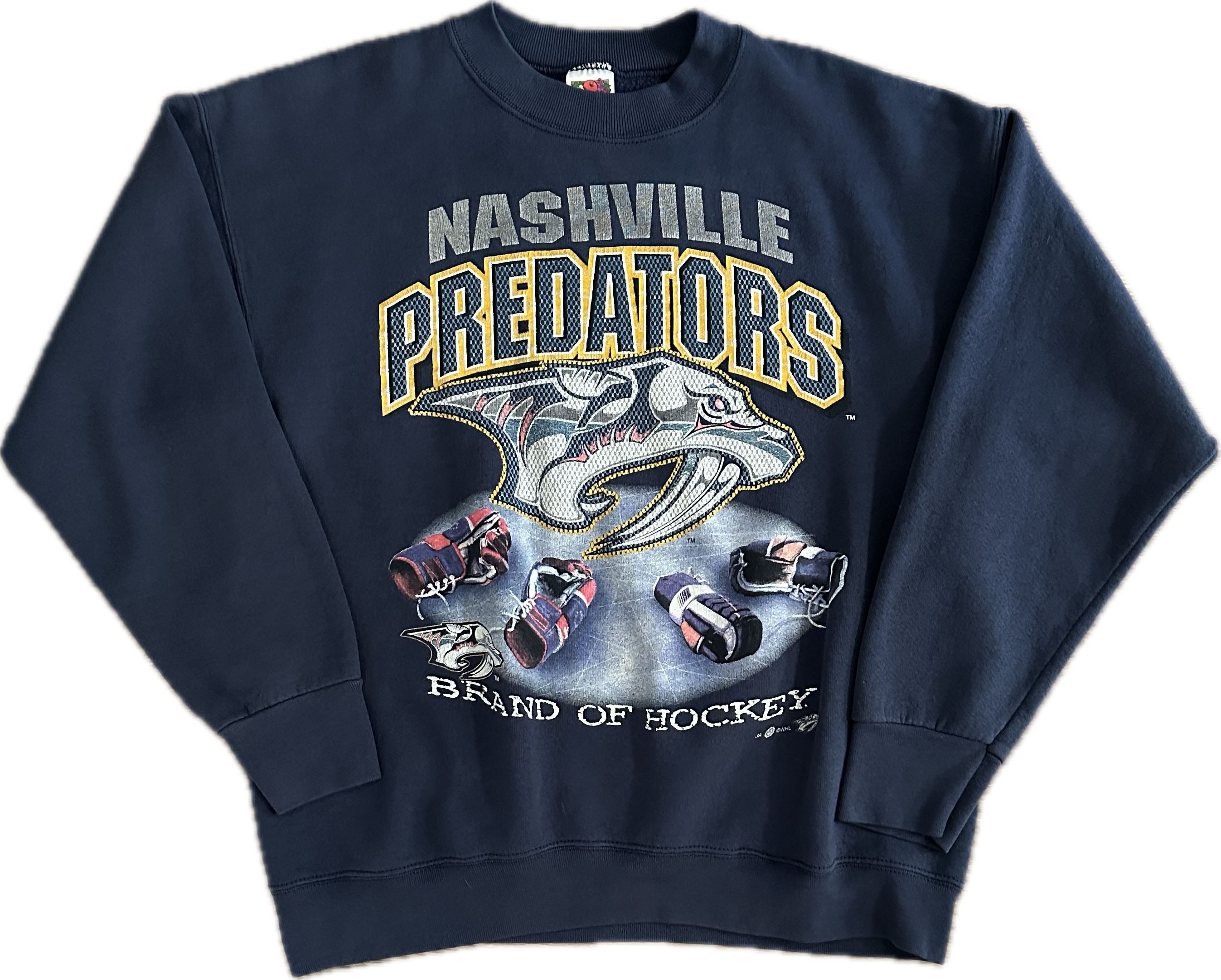 Vintage Nashville Predators NHL Hockey Sweatshirt (M)