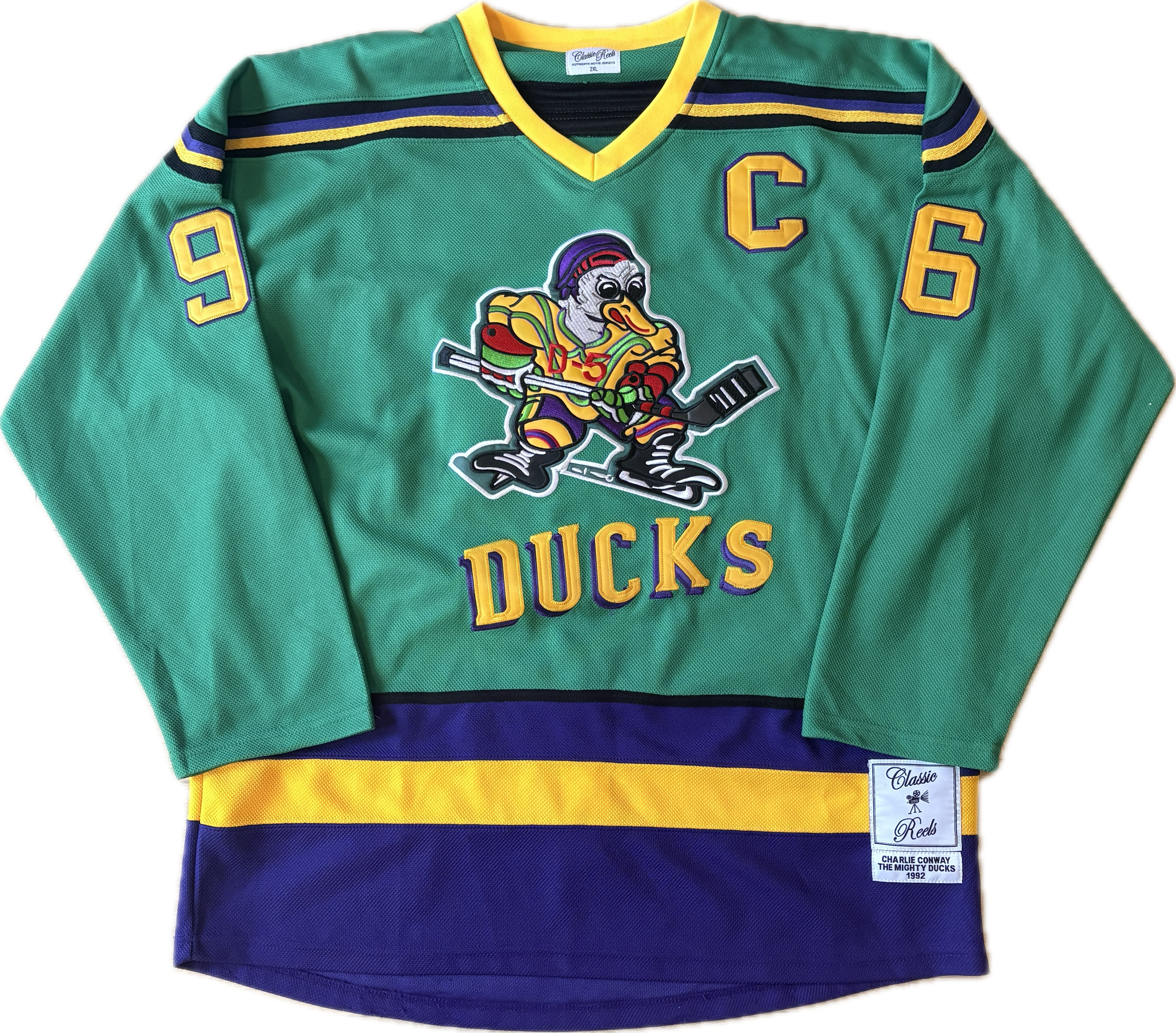 Mighty Ducks NHL Movie Jersey (XXL)