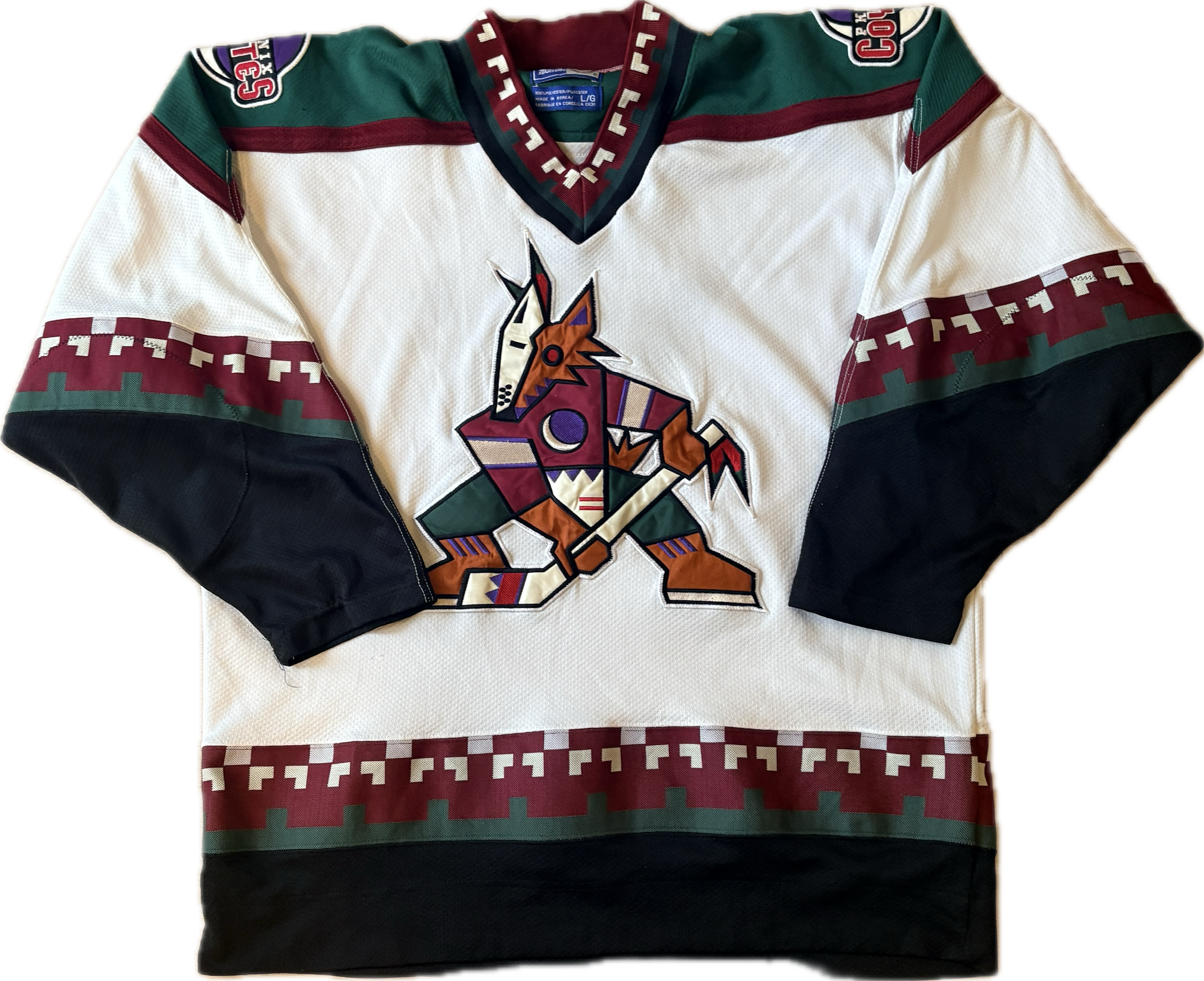 Vintage Arizona Coyotes NHL Hockey Jersey (L)