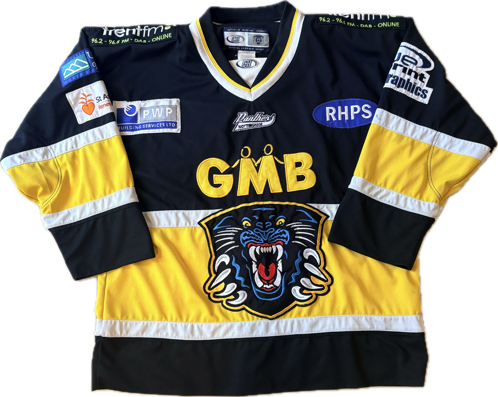 Vintage Nottingham Panthers EIHL Hockey Jersey (L)