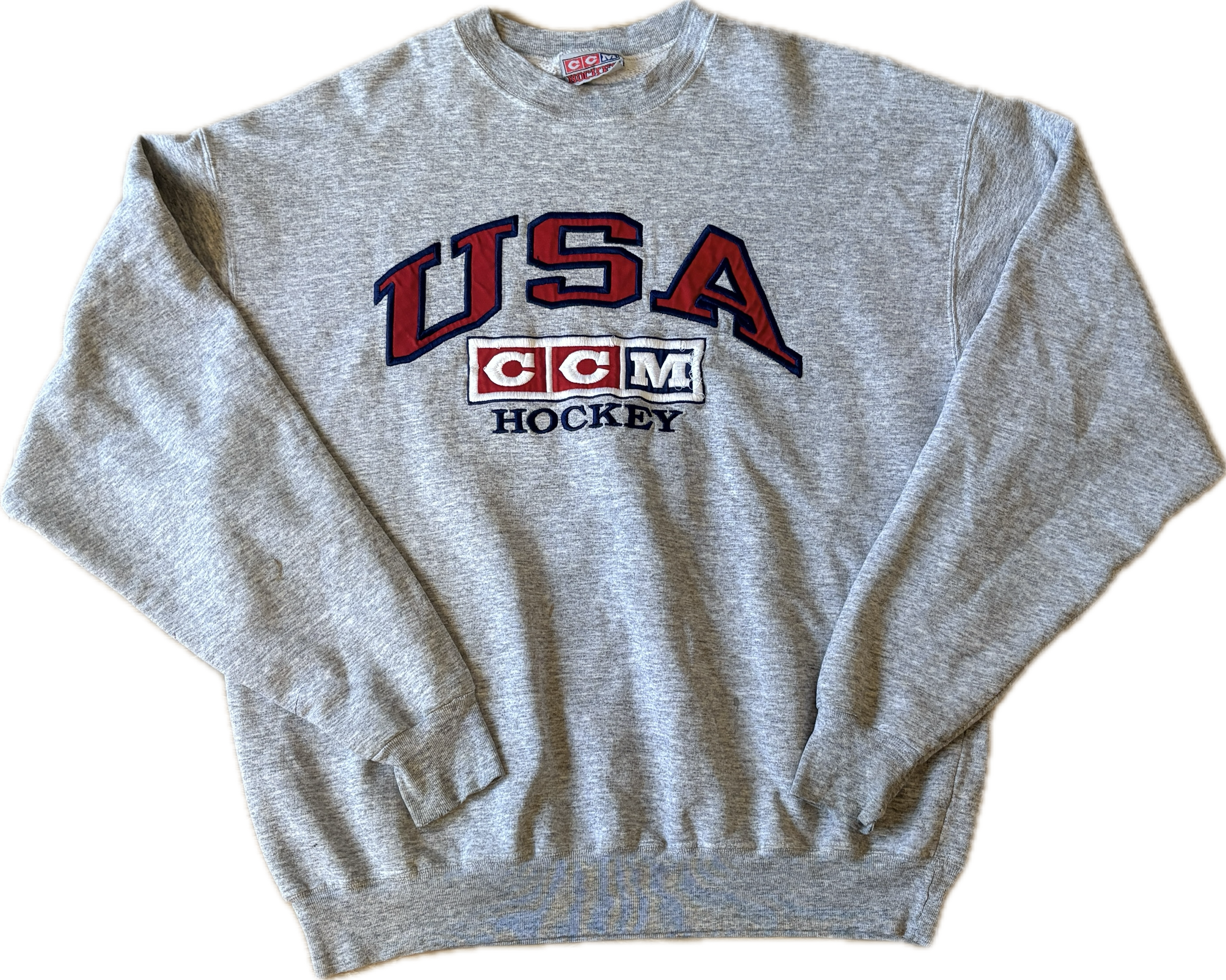 Vintage USA Hockey CCM Sweatshirt (XL)