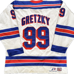 Vintage New York Rangers NHL Hockey Gretzky Jersey (XL)