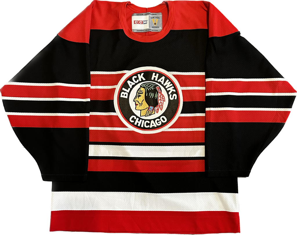 Vintage Chicago Blackhawks NHL Hockey Jersey (XL)